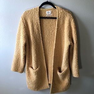 Urban Outfitters Mustard Cardigan